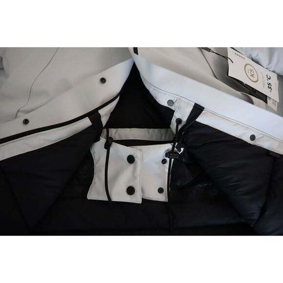 Ski-Doo 4560430401 Women's Sz S White Typha x KANUK Snowmobile Jacket - Picture 15 of 16